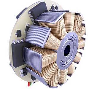 3D DC Brushless Motor 81