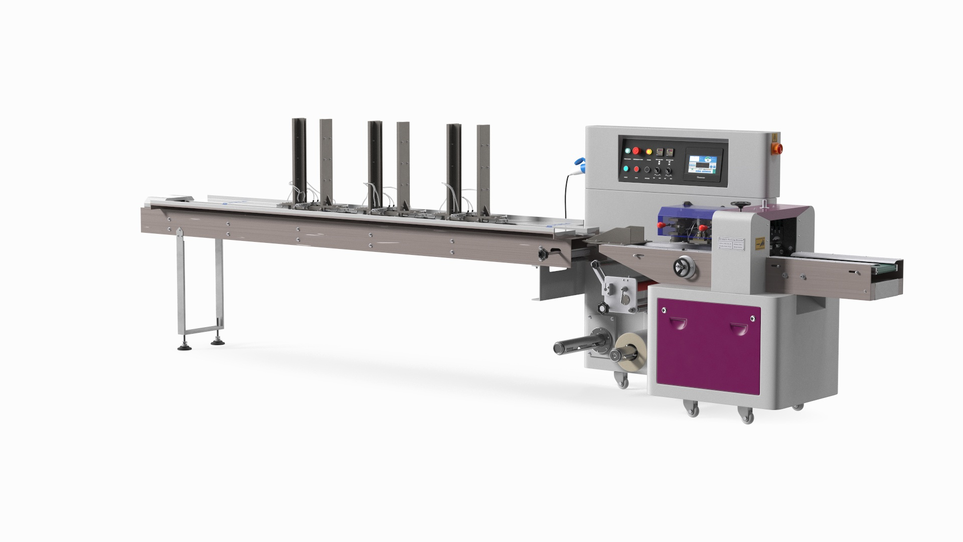 Automatic Horizontal Flow Pack Machine 3D - TurboSquid 2374862