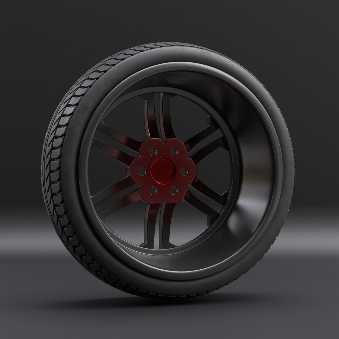 3D Generic Car Wheel N3 Model - TurboSquid 2165973