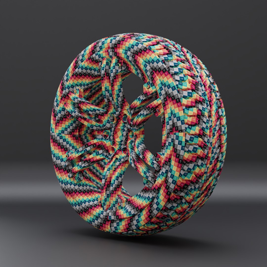 3D Generic Car Wheel N3 Model - TurboSquid 2165973