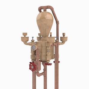3D model Vintage Hydrostatic Lubricator
