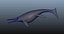 shonisaurus aquatic reptile 3D model