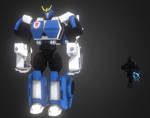3D strongarm movies film model