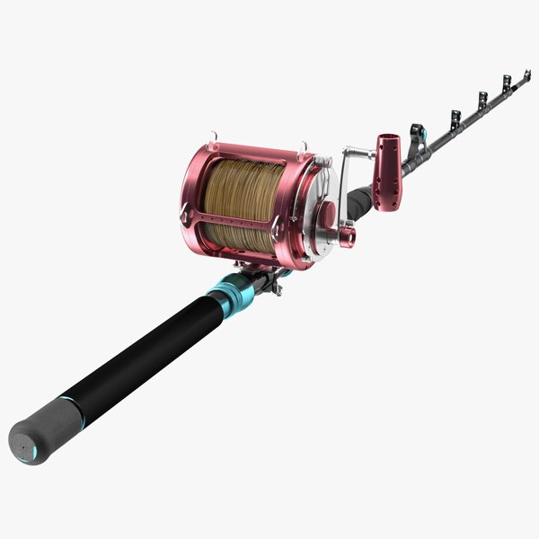 Fishing Reel Cinema 4D Models for Download