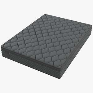 Queen Size Mattress 3D model