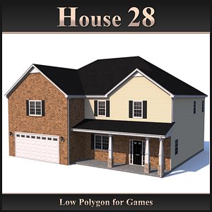 house 28 3d obj