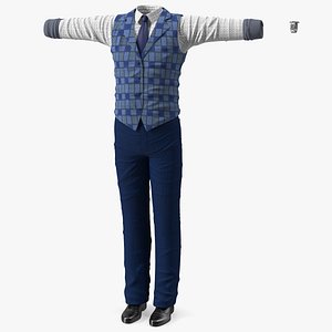 Casual Clothes Set for Elderly Men