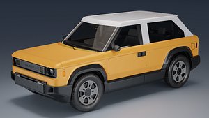 3D Slate Truck Fastback SUV The Sunnyside 2027 3D Model