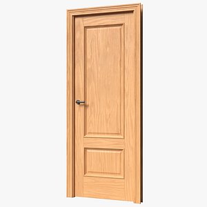 Oak Single-Leaf Door