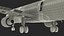 Airbus A321 with Interior and Doors Rigged for Cinema 4D