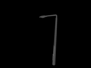 maya british street light