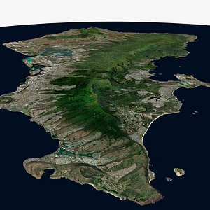 Oahu Island Hawaiian Archipelago State of Hawaii US