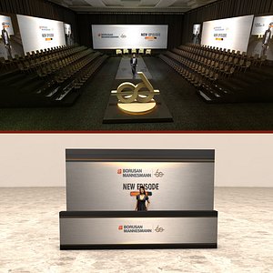 Hotel Meeting Room 17 model