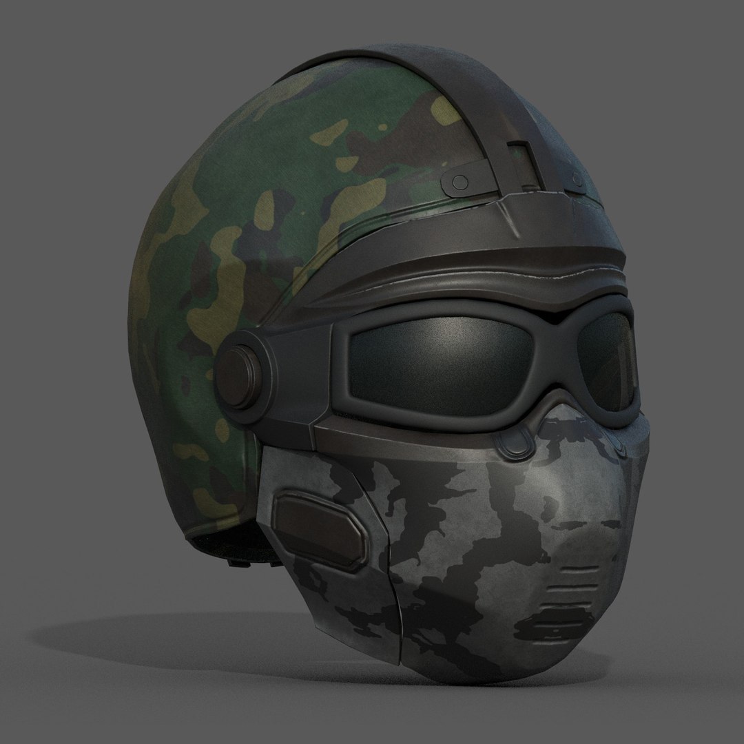 Helmet sci fi 3D - TurboSquid 1477539