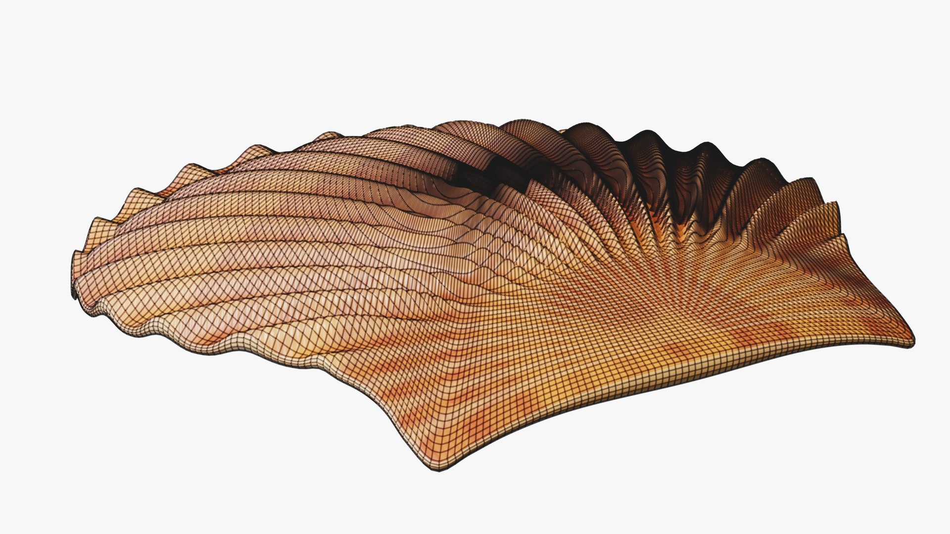 3D Scallop Shell - PBR model https://p.turbosquid.com/ts-thumb/bt/ZHJdUj/Iz/07_scallop_07_wire/jpg/1791639403/1920x1080/fit_q87/ad368708a3c3d91b8698d95bb188c00bddba5283/07_scallop_07_wire.jpg