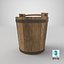 Cubo de madera 01