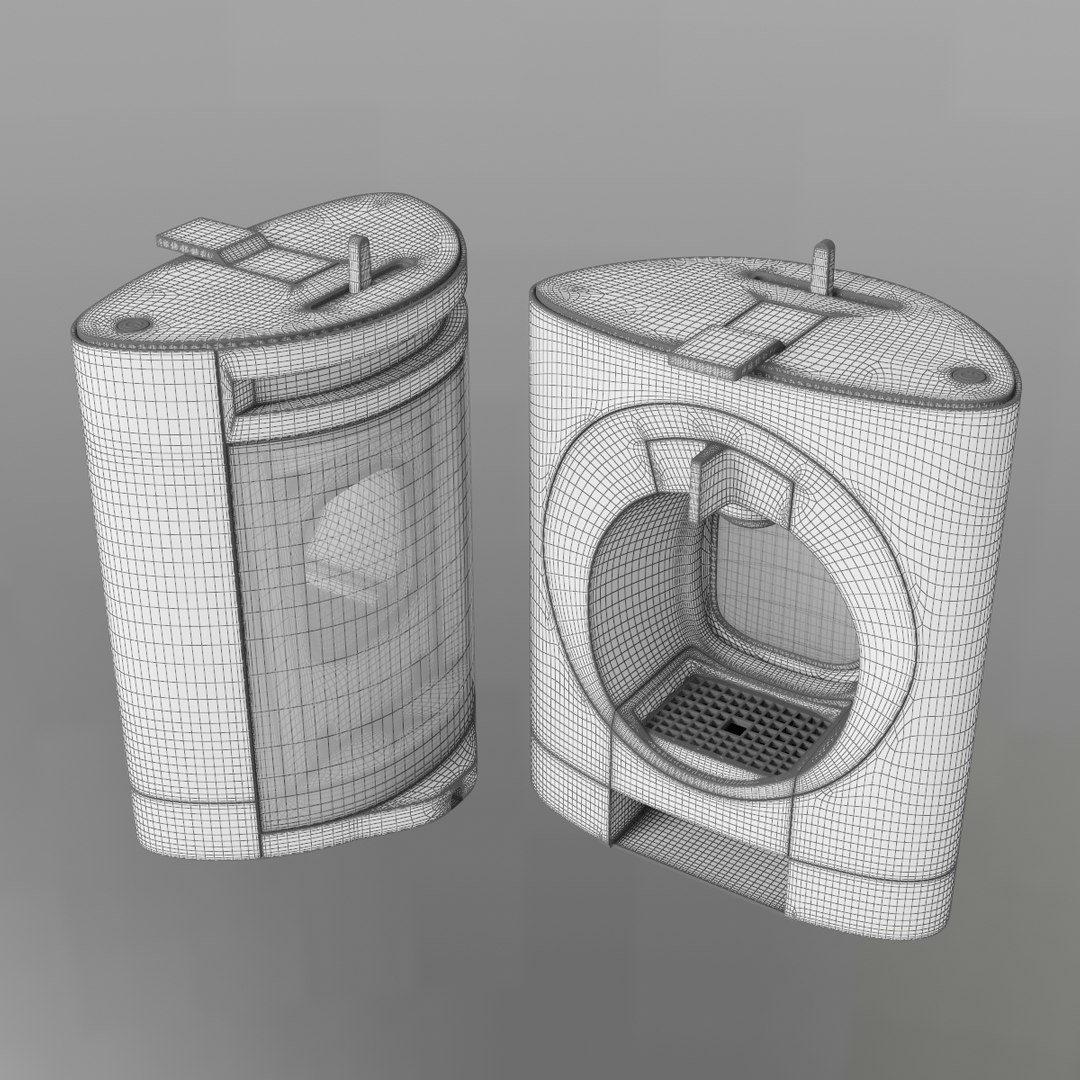 nescafe dolce gusto oblo 3d model