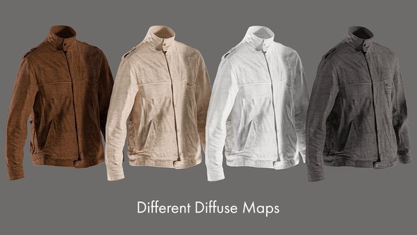 3D realistic jackets 3 pullover - TurboSquid 1653673