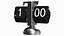 Flip Clock animado aparejado