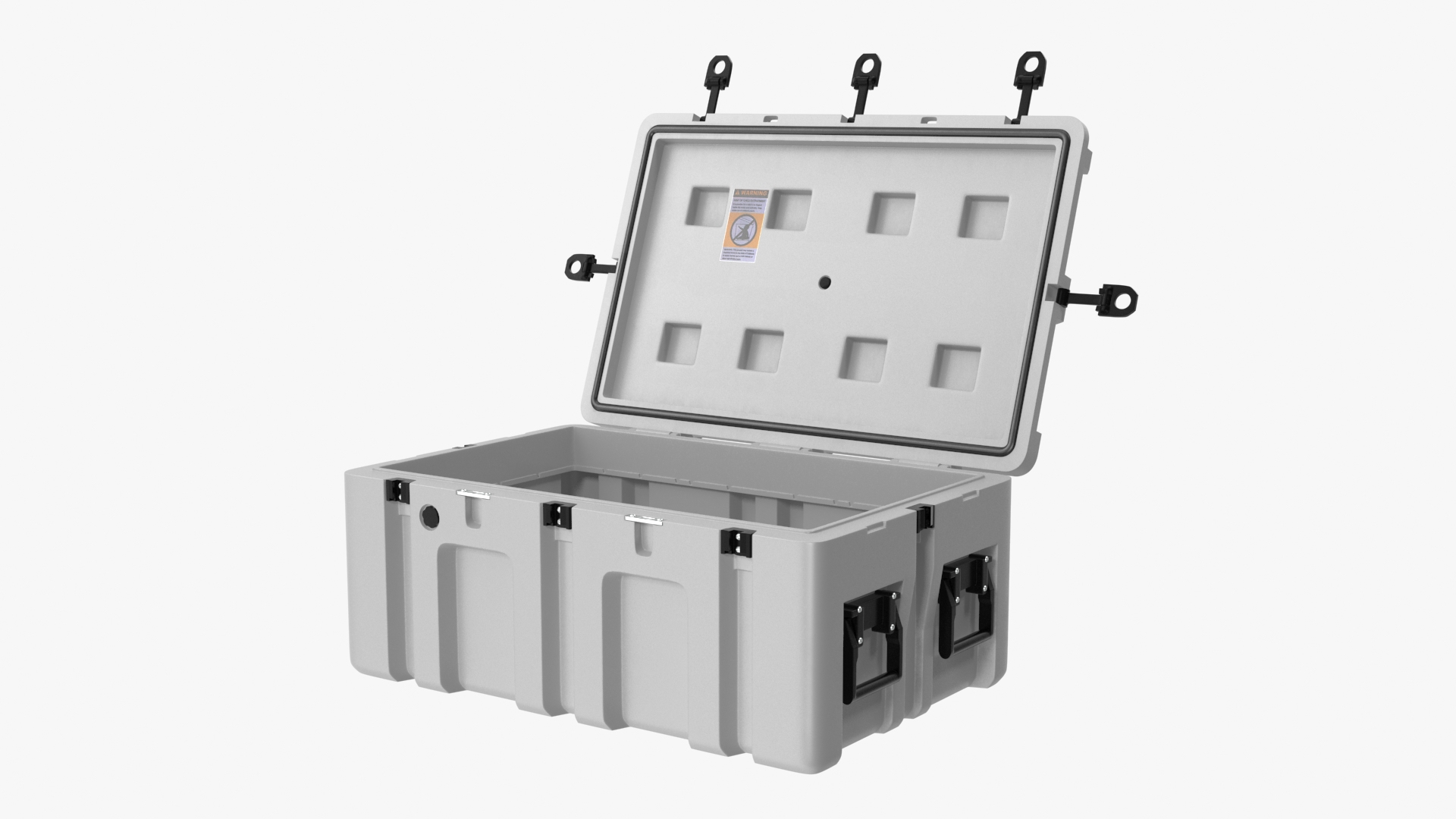 Plastic Military Box Middle 3D Model - TurboSquid 2058209