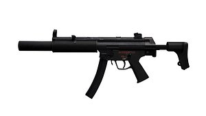 gun rifle 3D model