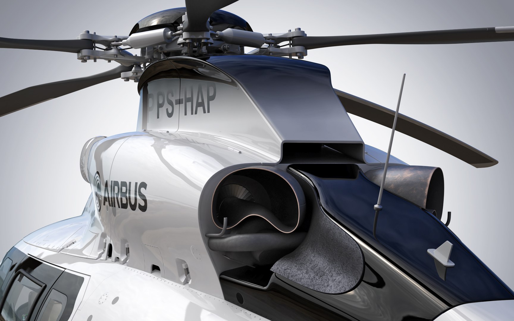 Airbus H155 Official Corporate Model - TurboSquid 2189920