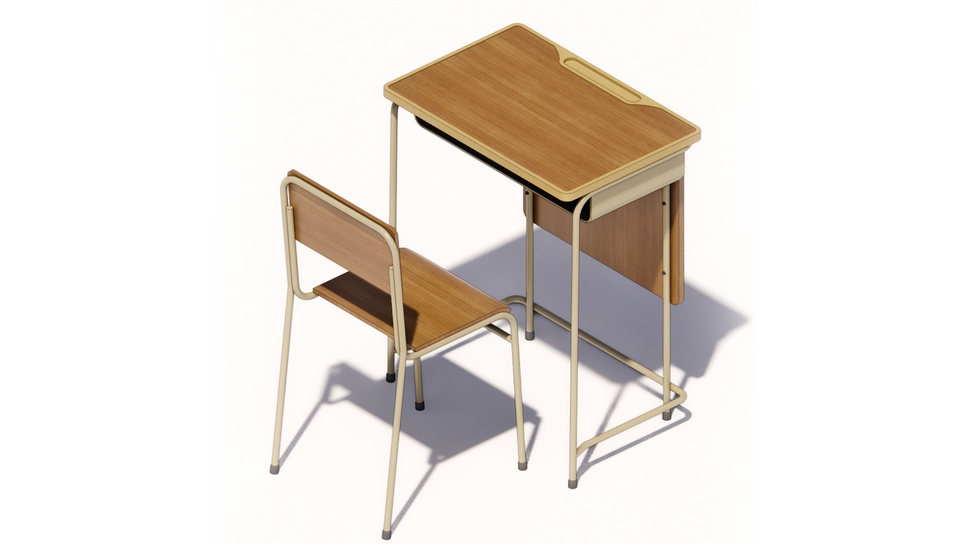 Informa School Set Poly - TurboSquid 2342965