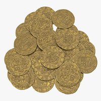 Gold Coins Pile