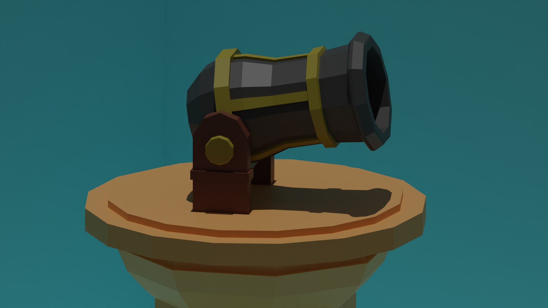 3D Low-Poly Cannon model https://p.turbosquid.com/ts-thumb/bu/0QodHC/Of/canon/png/1678219494/1920x1080/fit_q87/baf52f482ce55826a932bb8e5aa7abd6908bfc55/canon.jpg