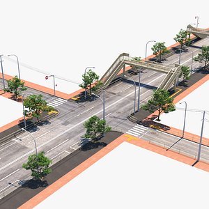 City Street Intersection