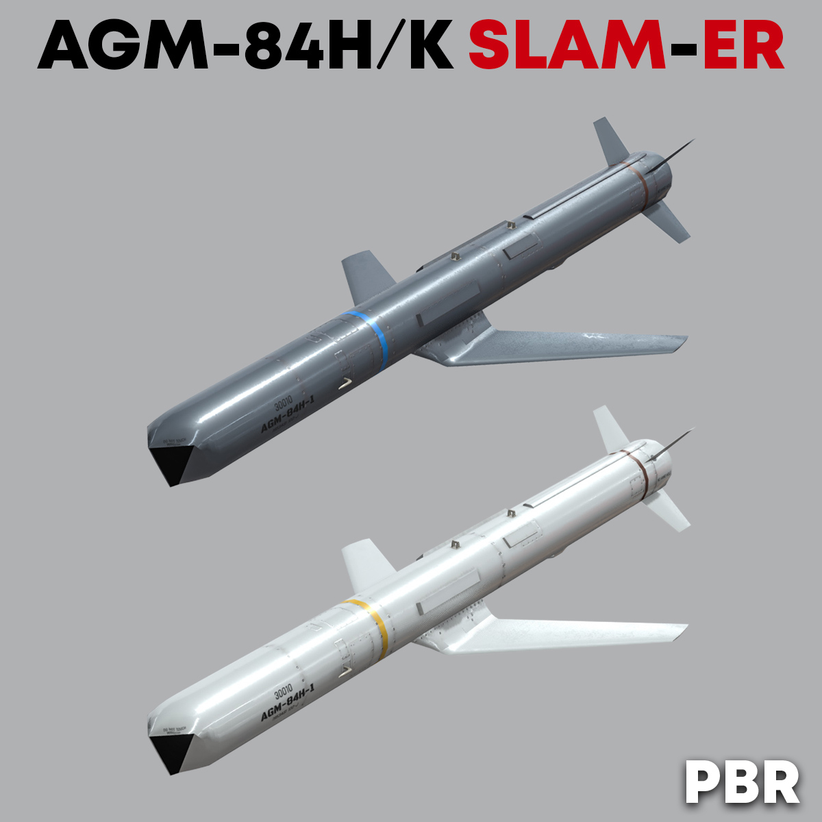 3D AGM-84H-K SLAM-ER - TurboSquid 1724150