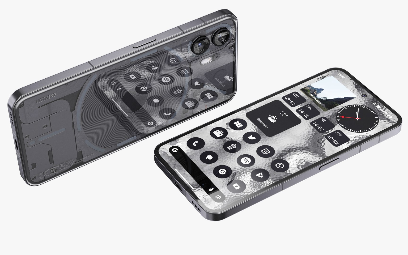 Nothing Phone 2 3D Model - TurboSquid 2101186