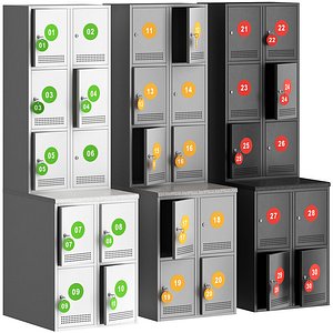 Luggage Storage 3D model