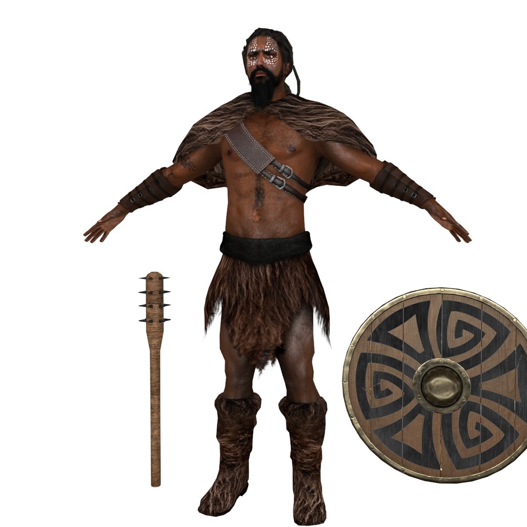 3D Barbarian Rigging Man - TurboSquid 1264980