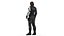 Winter Soldier 3D 모델 조작 PBR 텍스처 게임 준비 완료
