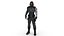 Winter Soldier 3D 모델 조작 PBR 텍스처 게임 준비 완료