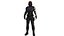 Winter Soldier 3D 모델 조작 PBR 텍스처 게임 준비 완료