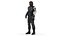 Winter Soldier 3D 모델 조작 PBR 텍스처 게임 준비 완료