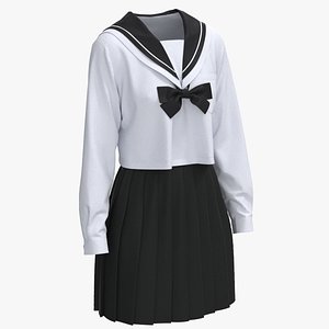 Sailor Collar School Uniform 1