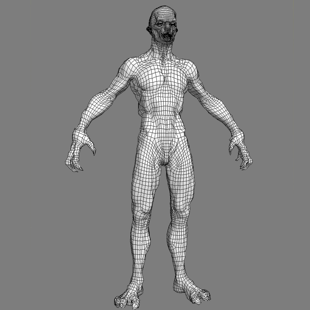 rigging skin 3d model