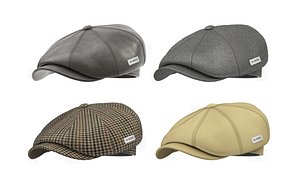 3D Newsboy Cap model