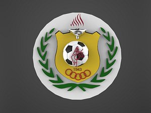 3D hebron shabab football club model