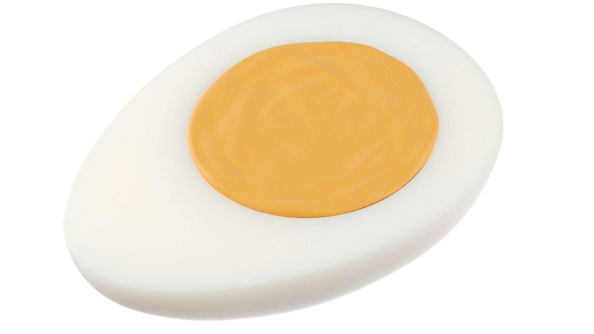 3D Hard Boiled Egg - TurboSquid 2167742