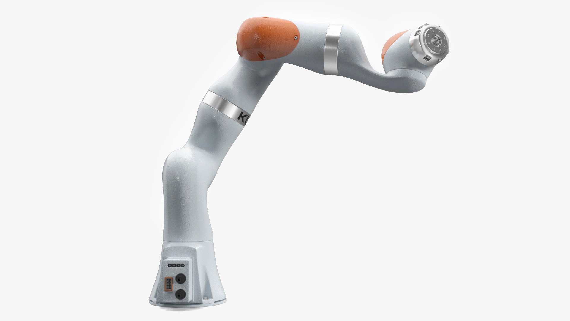 Robot KUKA LBR IIWA 7 R800 Rigged for Cinema 4D 3D model preview