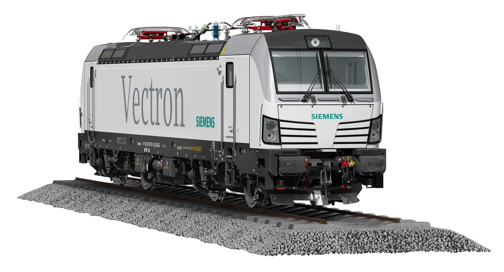 3D siemens vectron - TurboSquid 1517171