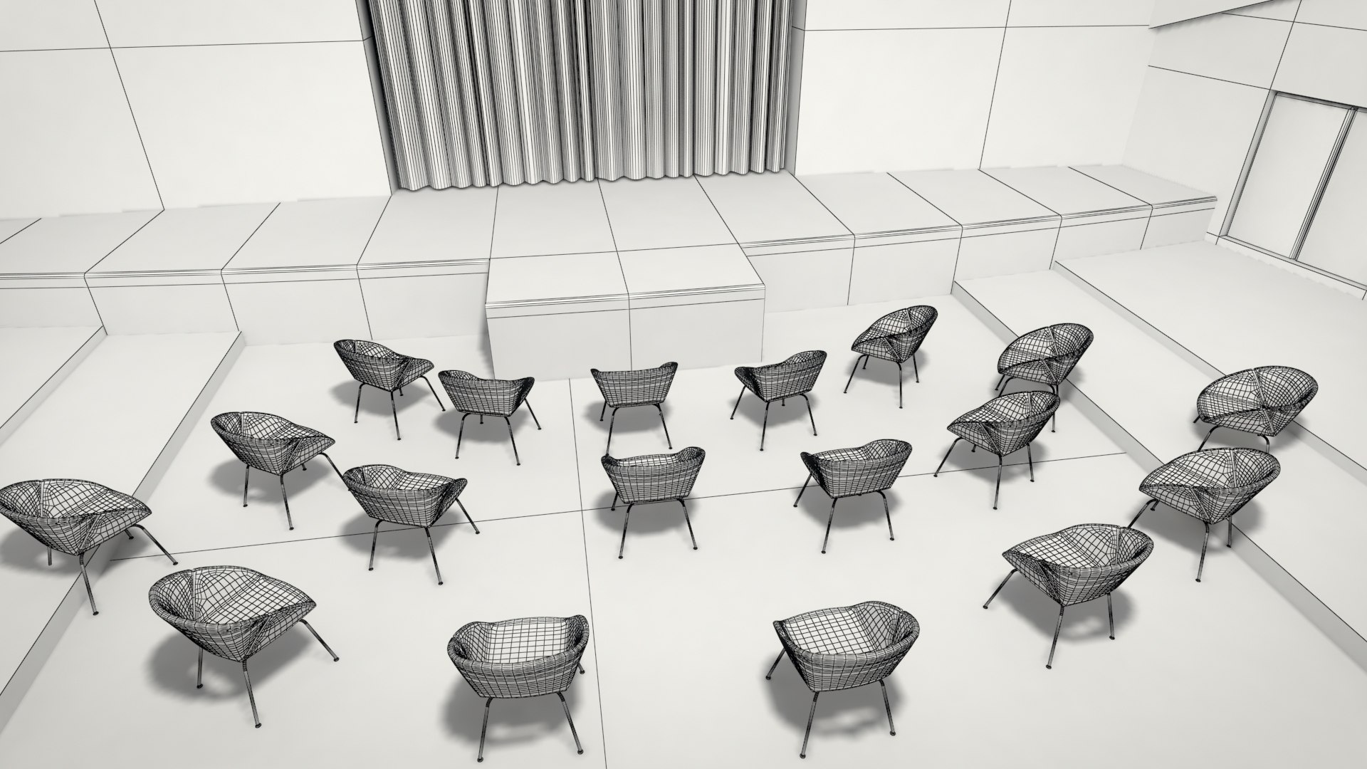 Striptease Stage Model - TurboSquid 2316231