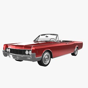 Lincoln Continental Convertible 1966 3D model
