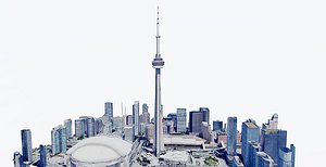The CN Tower model