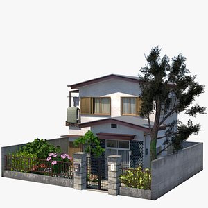 3D Garden House PBR Remastered