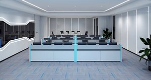 control room 08 3D model